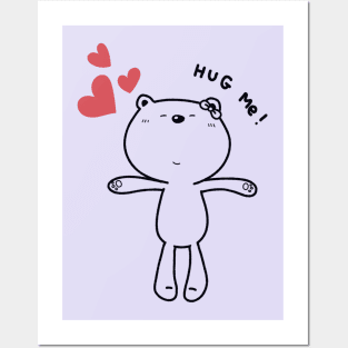Hug Me Posters and Art